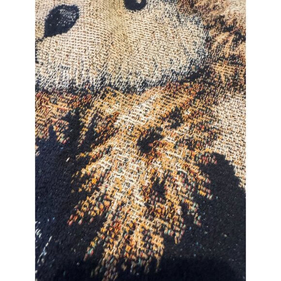 Vintage Boyds Bears & Friends Tapestry Throw Blanket – Leopard Trim – Adorable B - Picture 7 of 16
